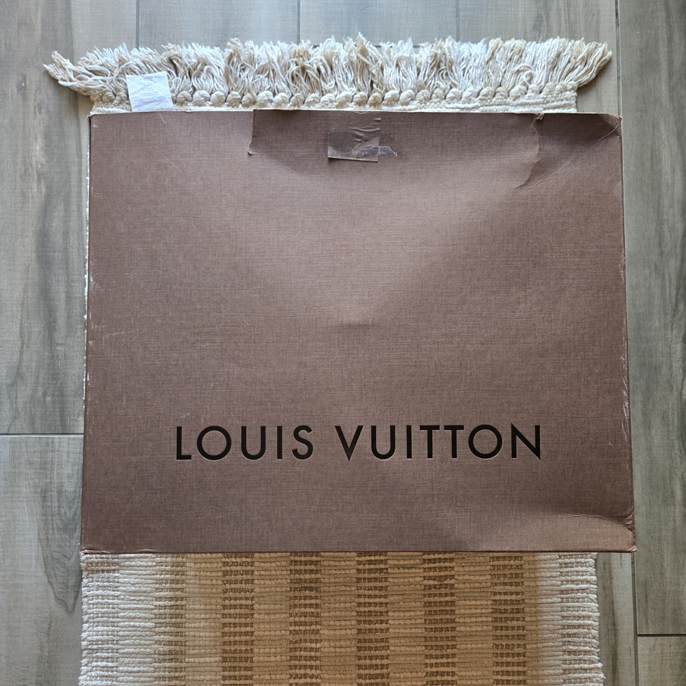 Louis Vuitton XL Brown Purse Box Want Gone